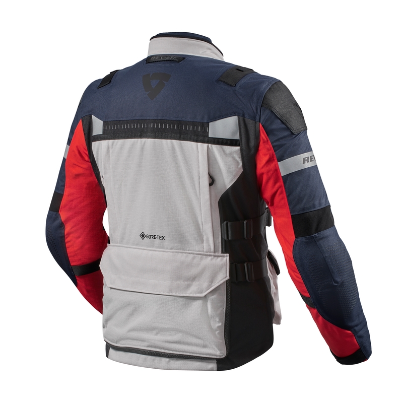 Revit Defender 3 GTX Motorradjacke rot-blau