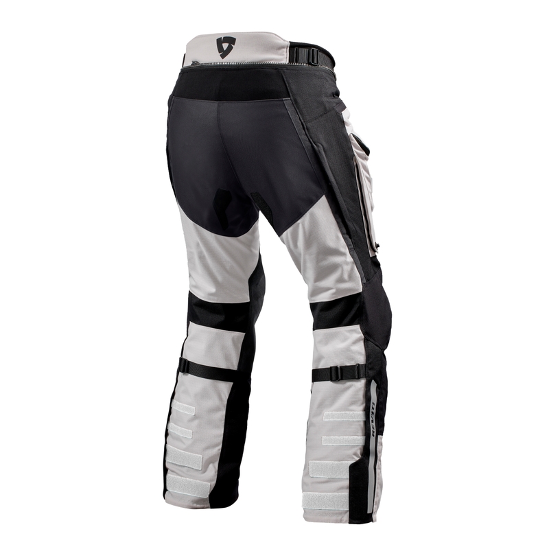 Revit Defender 3 GTX Motorradhose silber/schwarz kurz