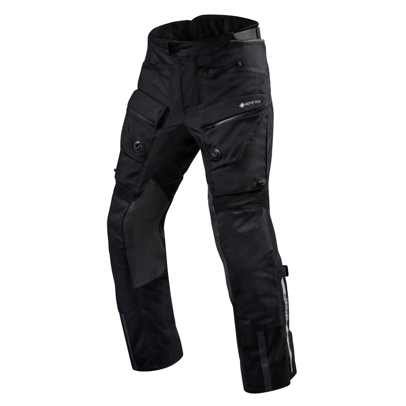 Revit Defender 3 GTX Motorradhose schwarz kurz