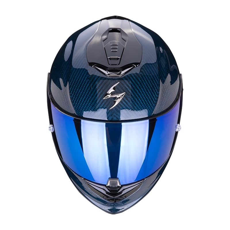 Integral Motorradhelm Scorpion EXO-1400 Carbon blau
