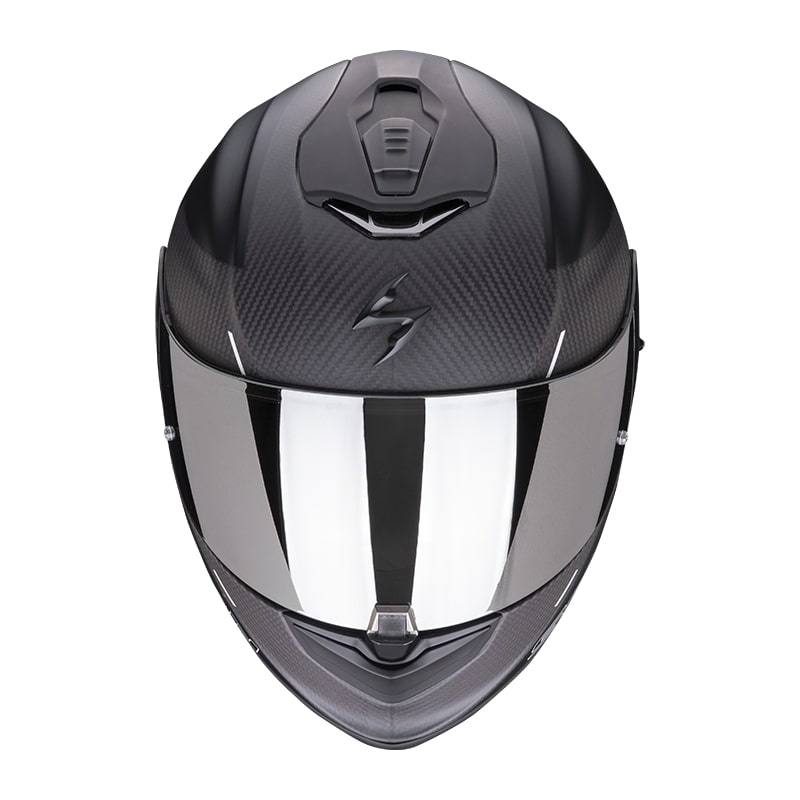 Integral Motorradhelm Scorpion EXO-1400 Carbon Air Drik schwarz-grün matt