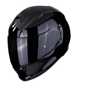 Integral Motorradhelm Scorpion Exo-491 Solid schwarz glänzend