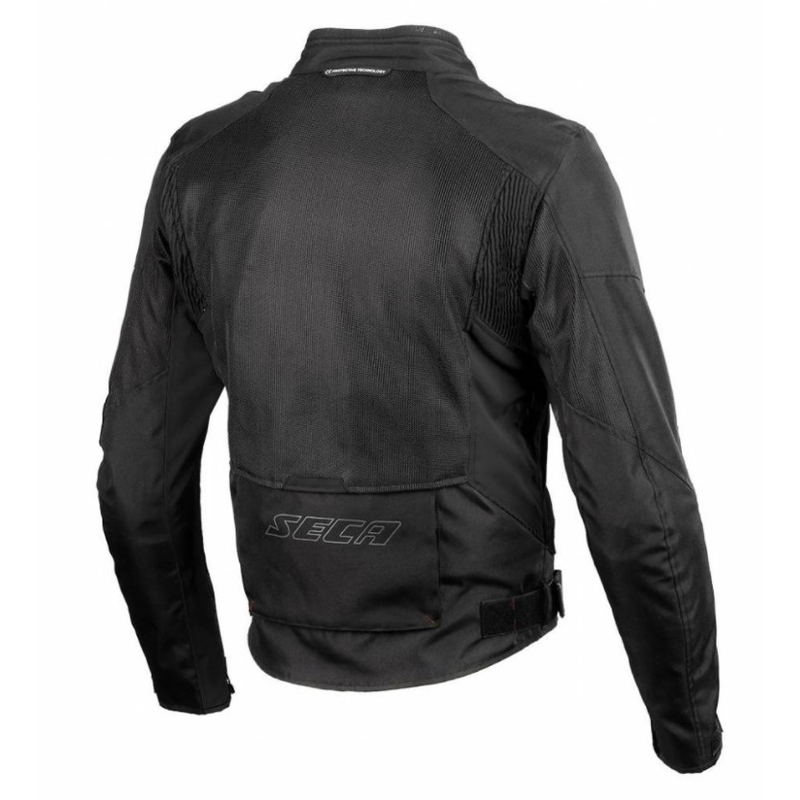Motorradjacke SECA Aero III schwarz Ausverkauf