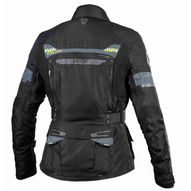 Damen Motorradjacke SECA Arrakis II schwarz Ausverkauf