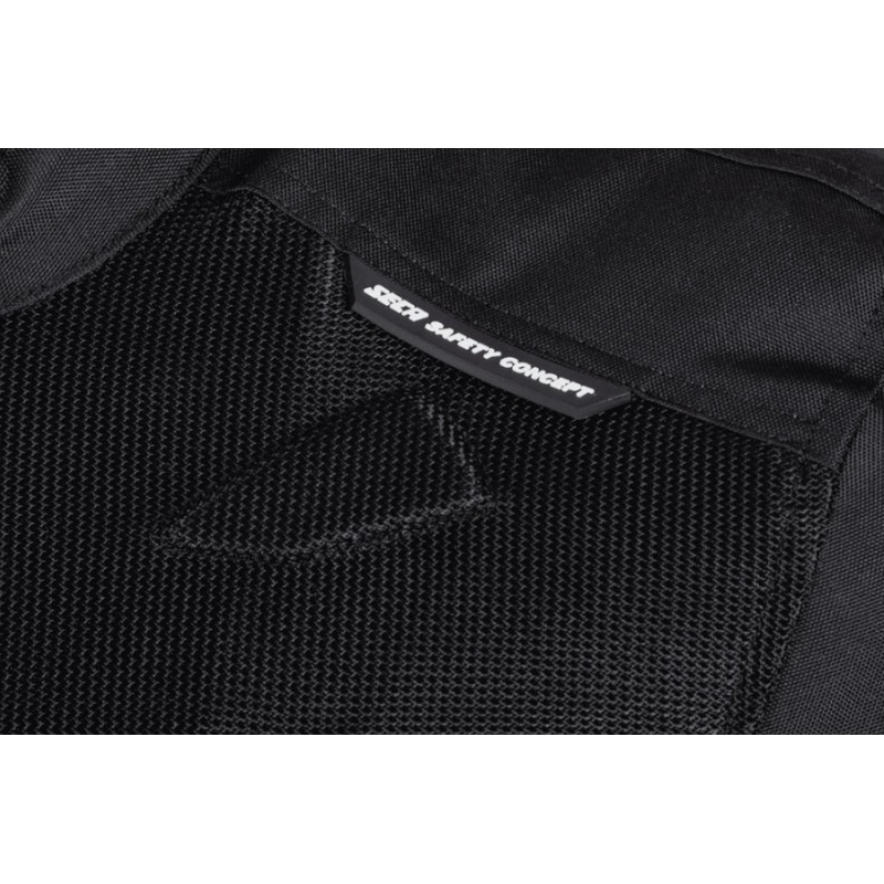 Motorradjacke SECA Stream III schwarz Ausverkauf