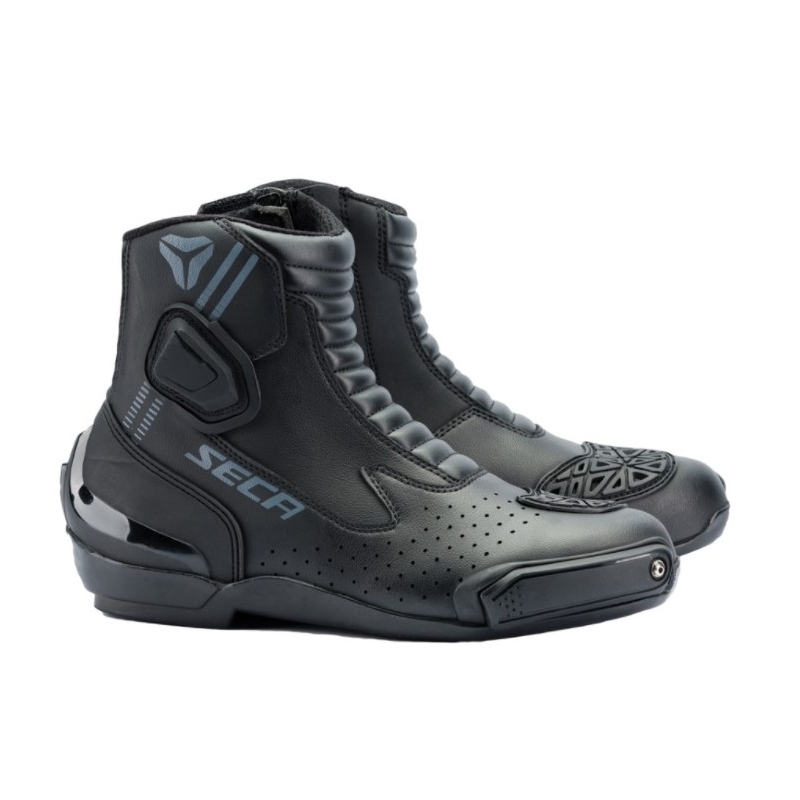 Motorradstiefel SECA Sprint III schwarz Ausverkauf