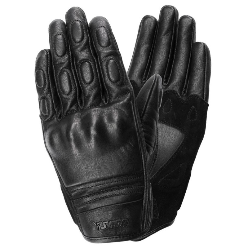 Motorradhandschuhe SECA Tabu II schwarz Ausverkauf