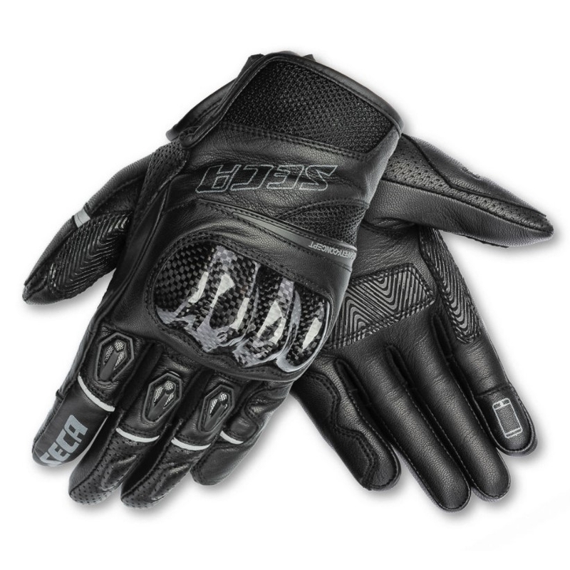 Handschuhe SECA Summer Short schwarz Ausverkauf