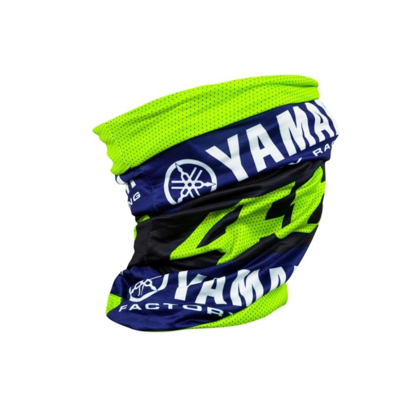 Halswärmer VR46 Valentino Rossi Yamaha blau-fluo gelb