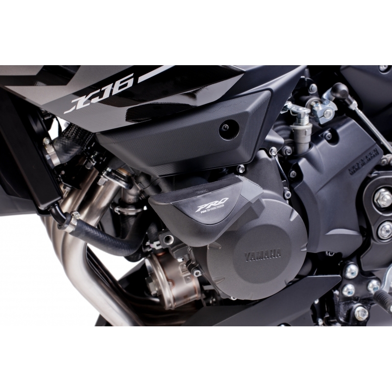 Gepolsterte Protektoren Puig PRO - Yamaha XJ6, XJ6 Diversion schwarz