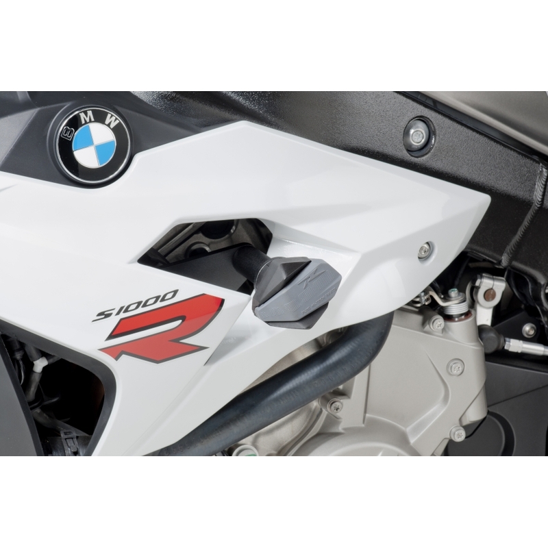 Traktionsprotektoren Puig R12 - BMW S1000 R (14-15) schwarz