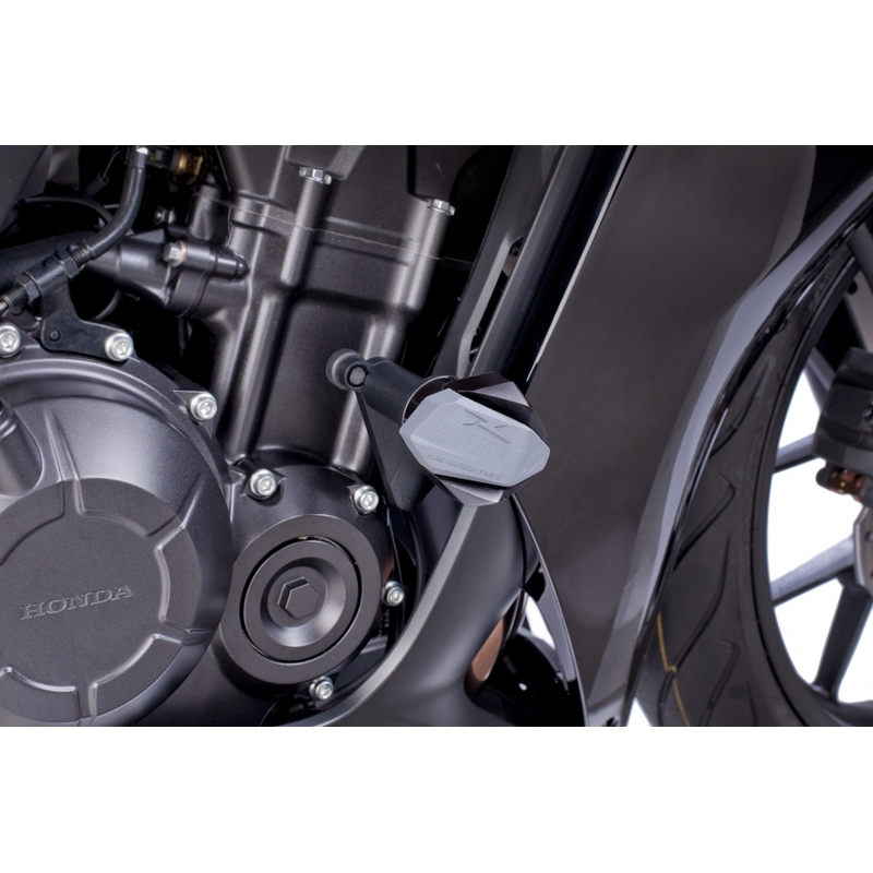 Traktionsprotektoren Puig R12 - Honda CBR500R (13-15) schwarz