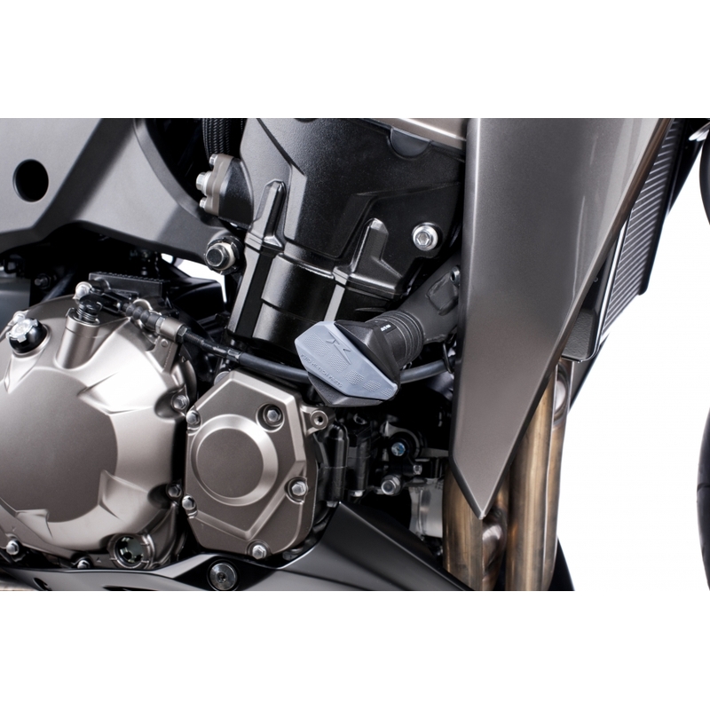 Gepolsterte Trittbretter Puig R12 - Kawasaki Z1000 (14-15) schwarz