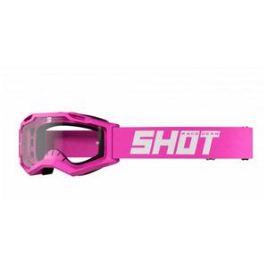 Motocross-Schutzbrille Shot Assault 2.0 Solid fluo pink