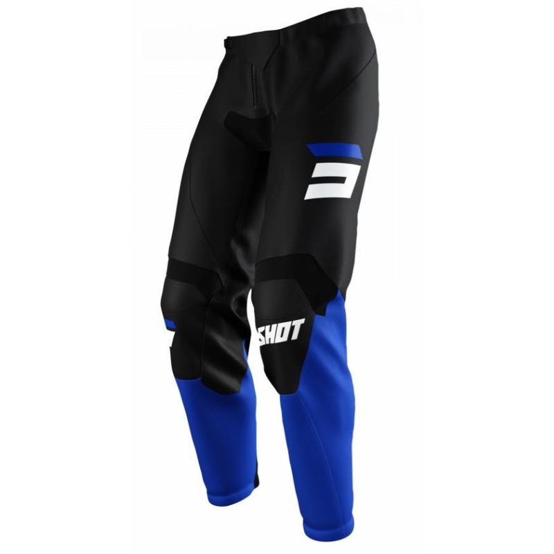 Motocross-Hose Shot Raw Burst Schwarz und Blau Ausverkauf