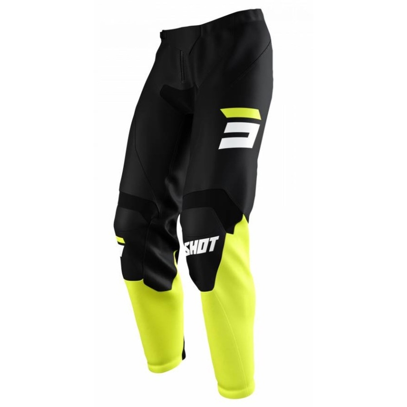 Motocross Hose Shot Raw Burst schwarz-fluo gelb Ausverkauf