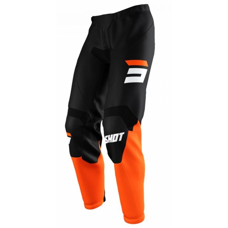 Motocross-Hose Shot Raw Burst Schwarz-Orange Ausverkauf
