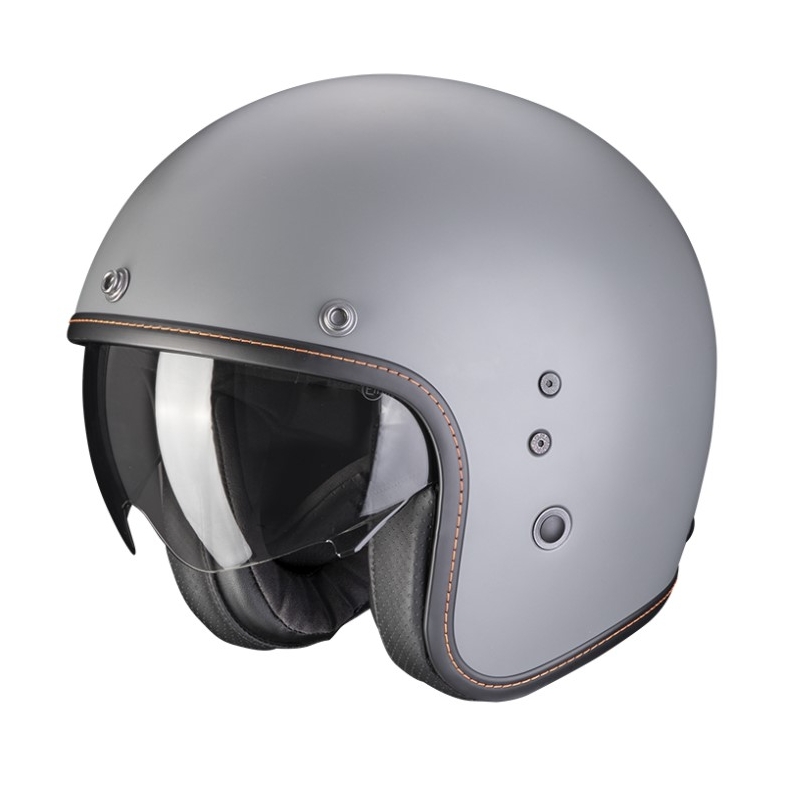 Offener Helm SCORPION BELFAST EVO Solid matt zementgrau