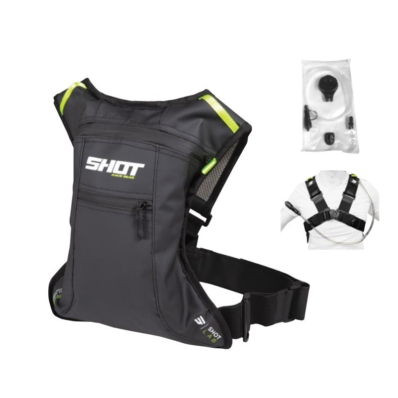 Hydrobag Shot Light Climat schwarz-fluorgelb