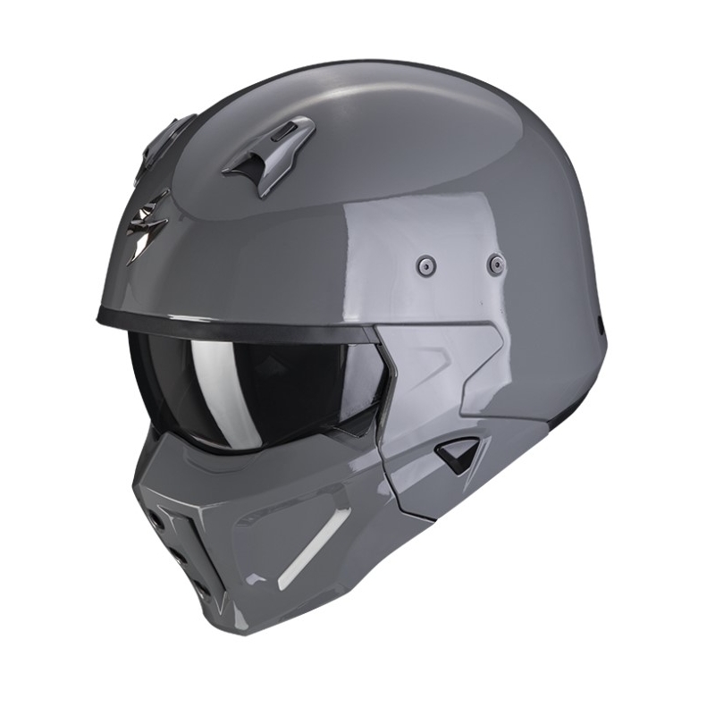 Helm SCORPION COVERT-X fest zementgrau Ausverkauf