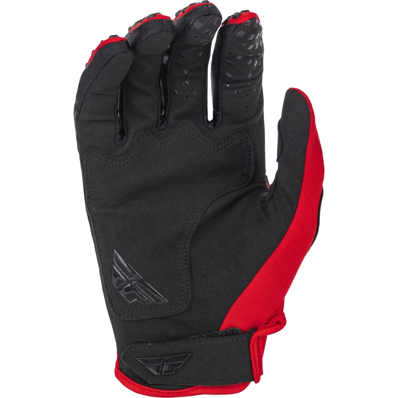 Motocross-Handschuhe FLY Racing Kinetic 2022 schwarz-grau-rot