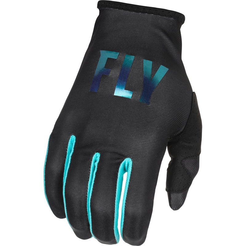 Damen Motocross Handschuhe FLY Racing Lite 2022 schwarz und blau