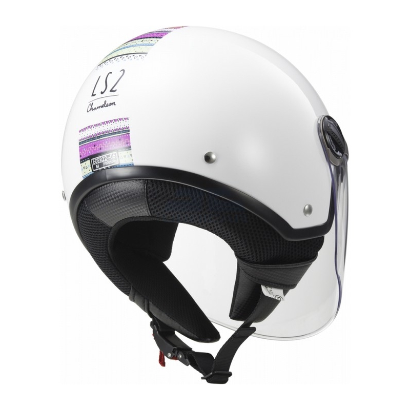 Motorradhelm offen LS2 OF560 ROCKET II weiß Ausverkauf