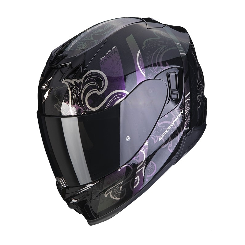Integral Motorradhelm Scorpion EXO-520 AIR FASTA chameleon schwarz