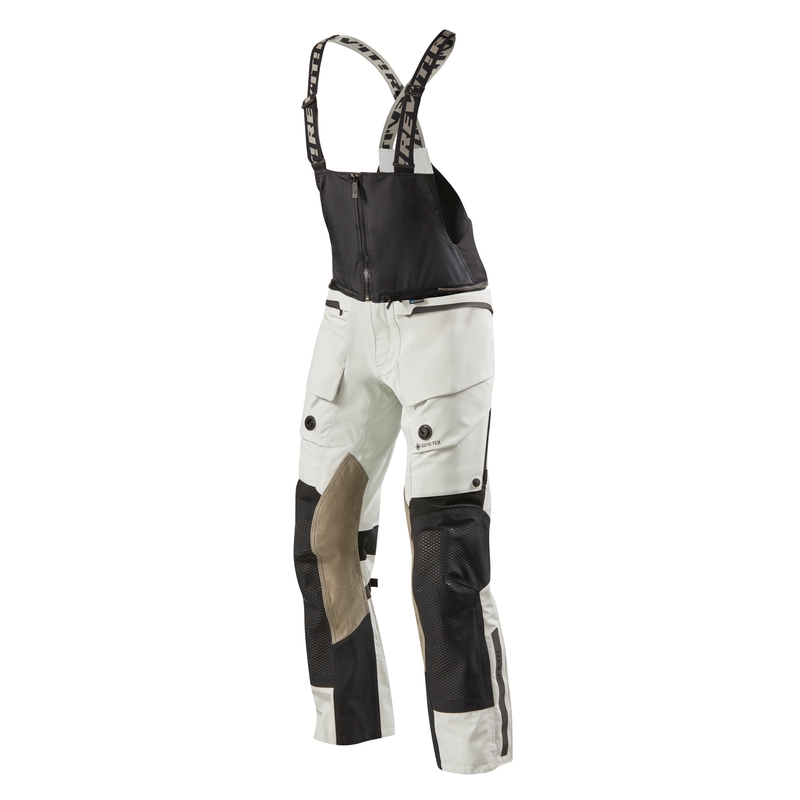 Motorradshorts Revit Dominator 3 GTX Silber-Schwarz