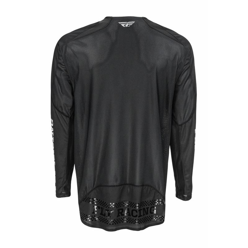 Motocross Trikot FLY Racing Evolution DST 2022 schwarz und weiß