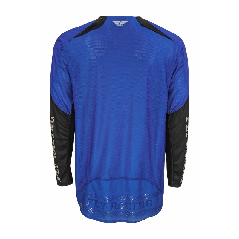 Motocross-Trikot FLY Racing Evolution DST 2022 blau-schwarz