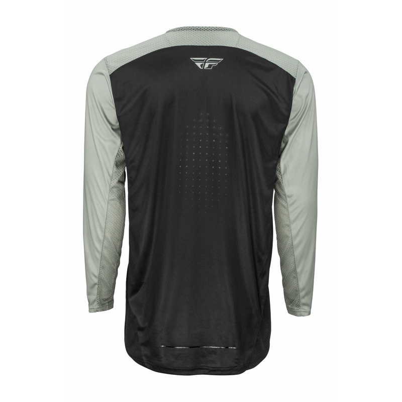 Motocross-Trikot FLY Racing Lite 2022 grau-schwarz