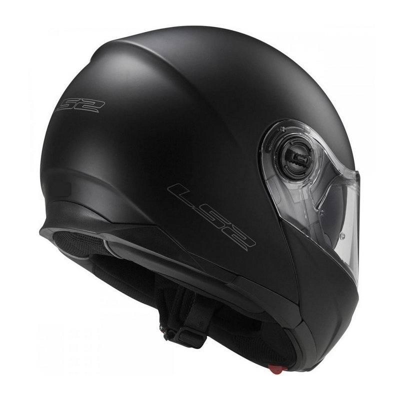 LS2 FF325 Strobe Schwarz Matt Flip-up Motorradhelm