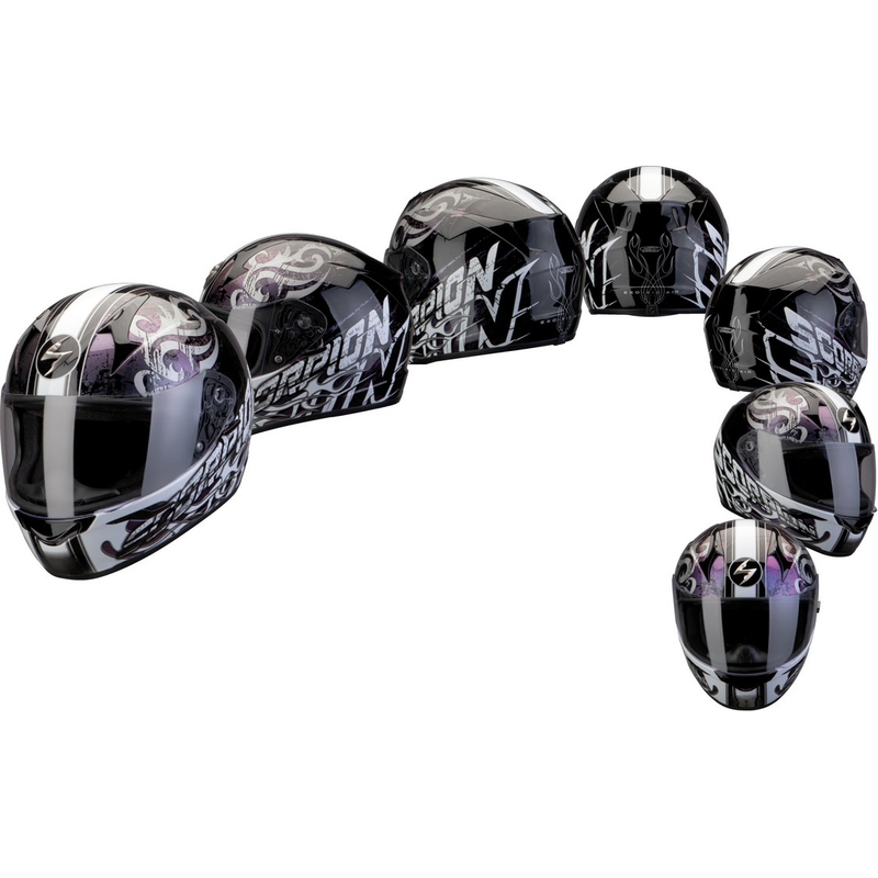 Integral Motorradhelm Scorpion EXO-410 Sprinter chameleo Ausverkauf