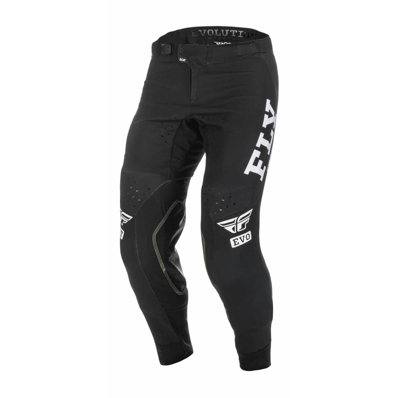 Motocross-Hose FLY Racing Evolution DST 2022 weiß-schwarz
