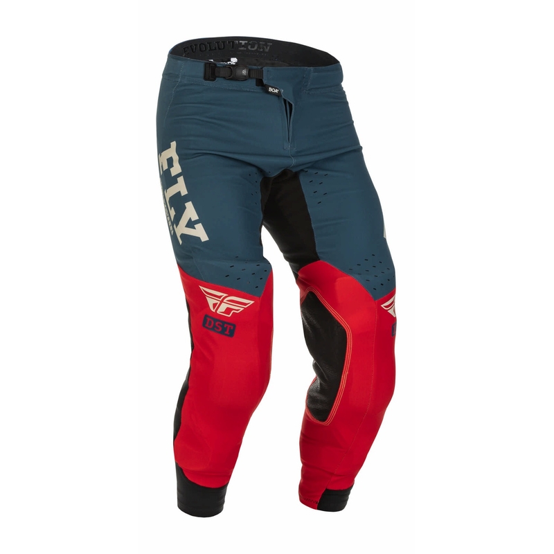 Motocross-Hose FLY Racing Evolution DST 2022 rot-grau