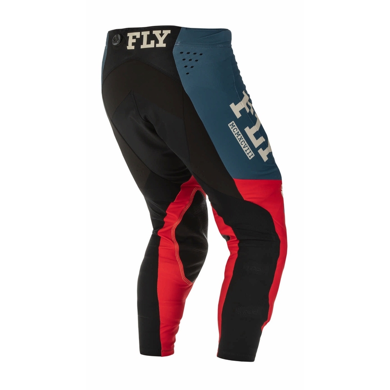 Motocross-Hose FLY Racing Evolution DST 2022 rot-grau