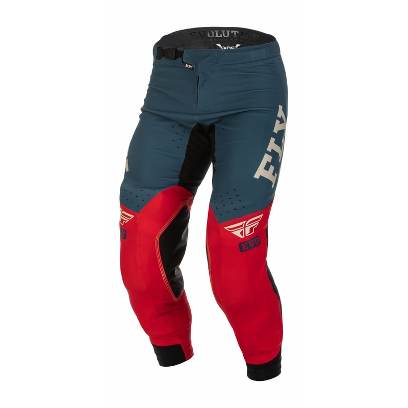 Motocross-Hose FLY Racing Evolution DST 2022 rot-grau