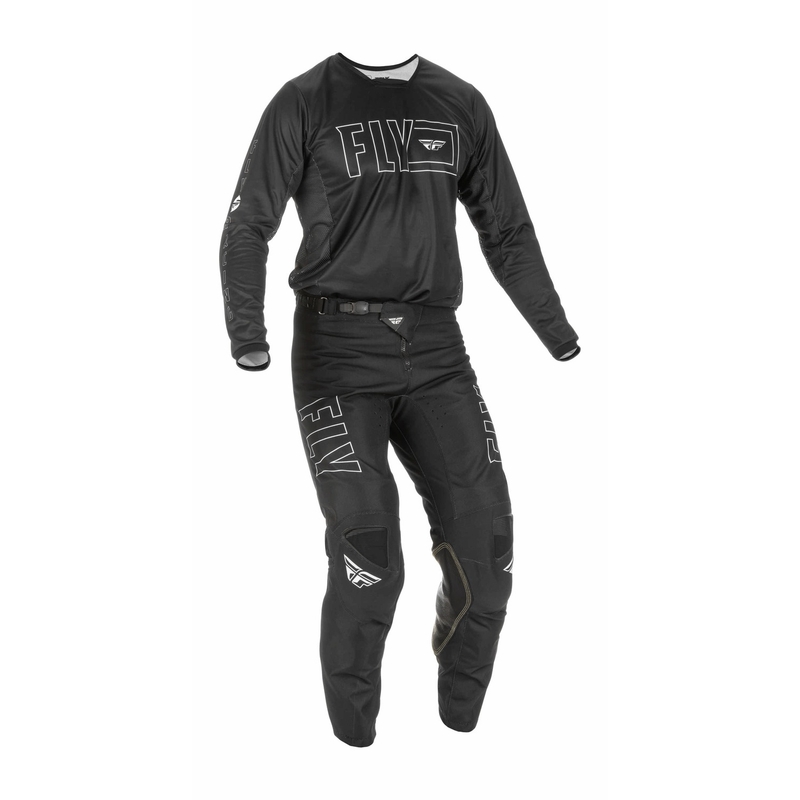 FLY Racing Kinetic Fuel 2022 Motocross-Hose schwarz-weiss