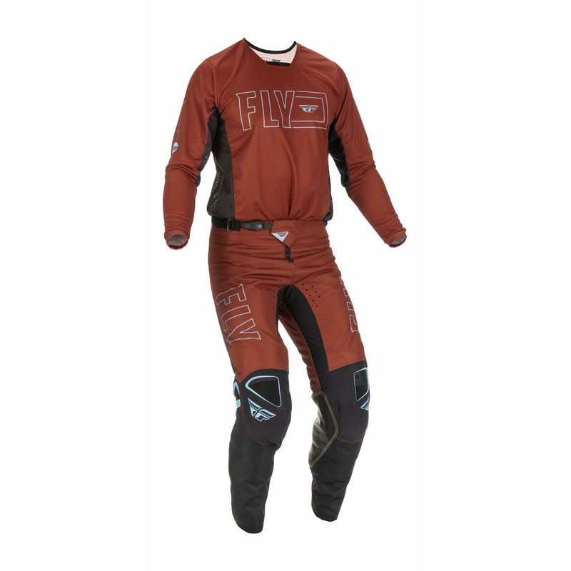FLY Racing Kinetic Fuel 2022 Motocross-Hose Schwarz und Braun