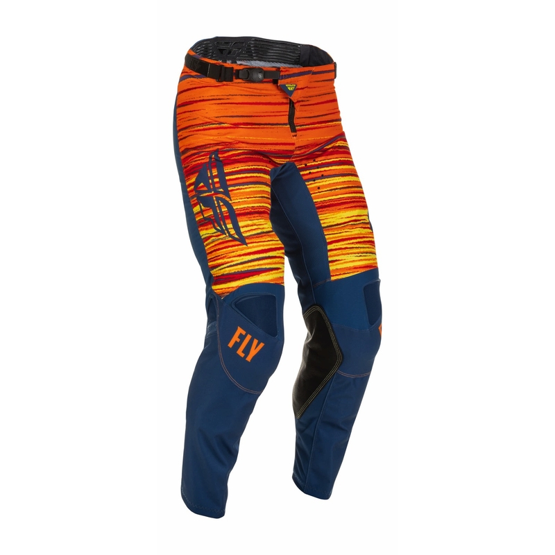 Motocross-Hose FLY Racing Kinetic Wawe 2022 blau-orange