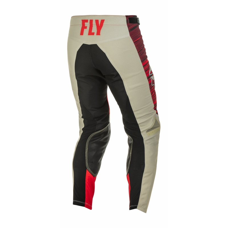 Motocross-Hose FLY Racing Kinetic Wawe 2022 grau und rot