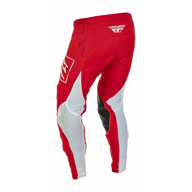 Motocross-Hose FLY Racing Lite 2022 weiß-rot