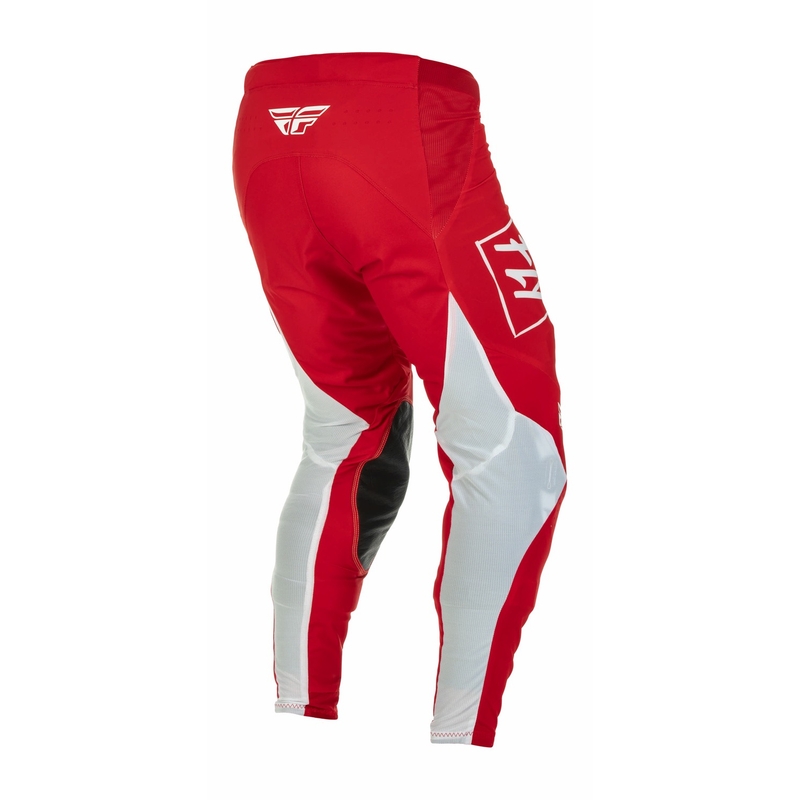 Motocross-Hose FLY Racing Lite 2022 weiß-rot