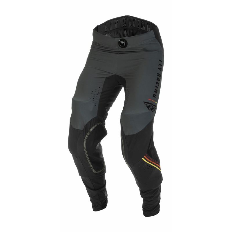 Motocross-Hose FLY Racing Lite 2022 rot-gelb-grau