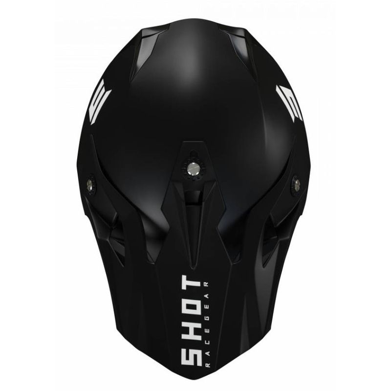 Motocross-Helm Shot Pulse Solid 21 schwarz