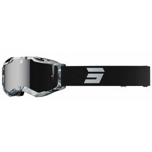 Motocross-Schutzbrille Shot Iris 2.0 Camo schwarz