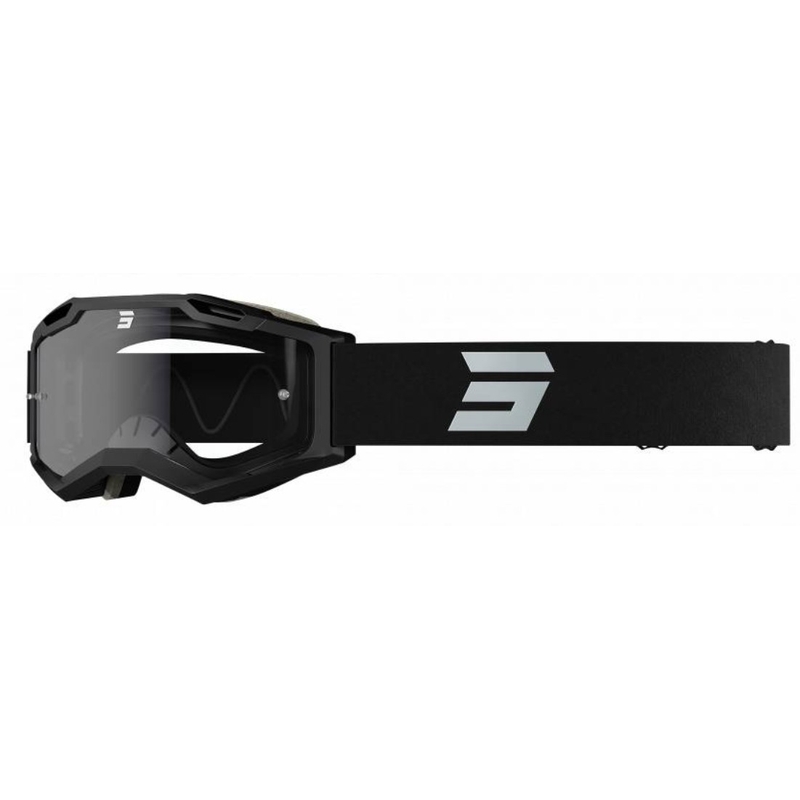 Motocross-Schutzbrille Shot Iris 2.0 Tech Enduro schwarz