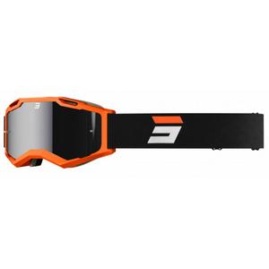 Motocross-Schutzbrille Shot Iris 2.0 Tech schwarz-orange