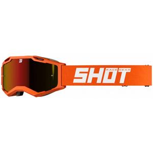 Motocross-Schutzbrille Shot Iris 2.0 Solid orange